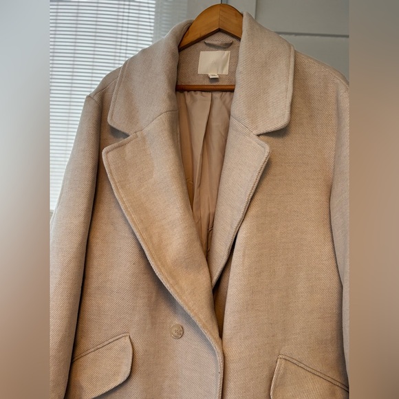 H&M Cream Trench Coat for Women - Picture 3 of 7